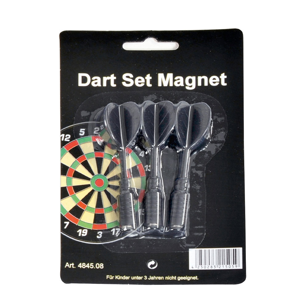 4845081JInYX0KP3JOFr Ersatzpfeile für Dartboard Magnet, 3 Stk. schwarz