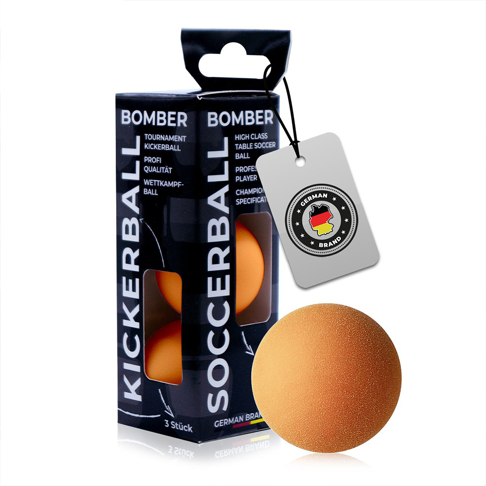Kickerball Bomber Roberston, 3er Set, orange Kickerball Bomber Roberston, 3er Set, orange