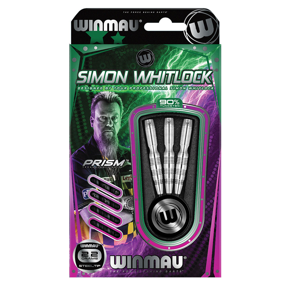 Steeldart Winmau S.Whitlock silver colour 1042