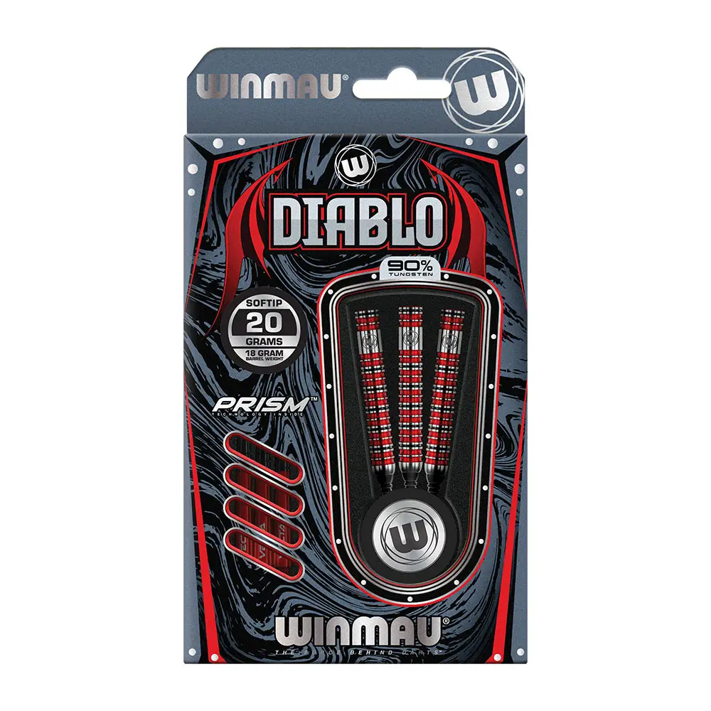Softdart Winmau Diablo 90% 2463-20g Softdart Winmau Diablo 90% 2463-20g