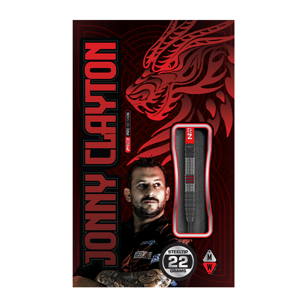 Steeldart Red Dragon Jonny Clayton Hiraeth 90%