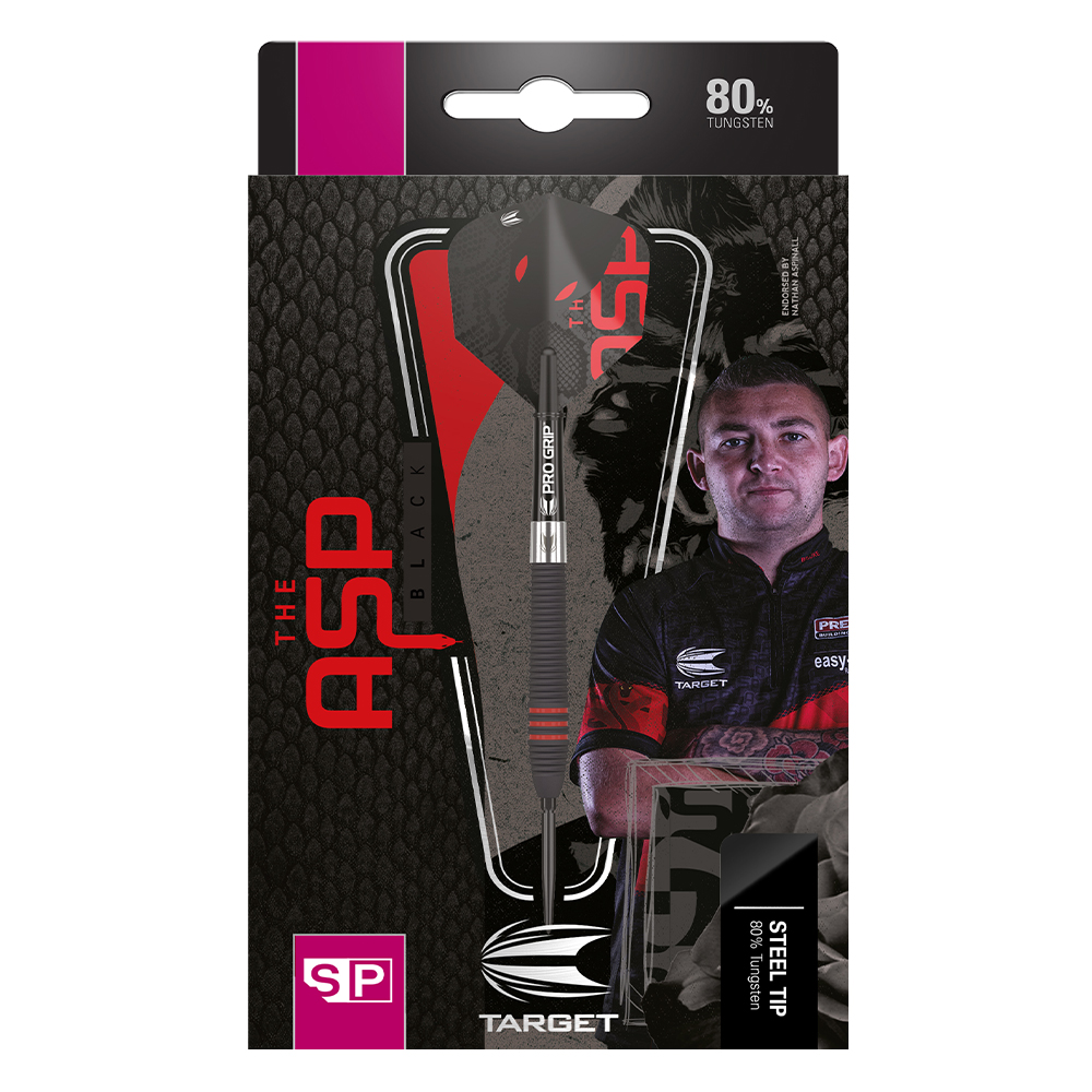 Steeldart Target Aspinall 80% Black SP