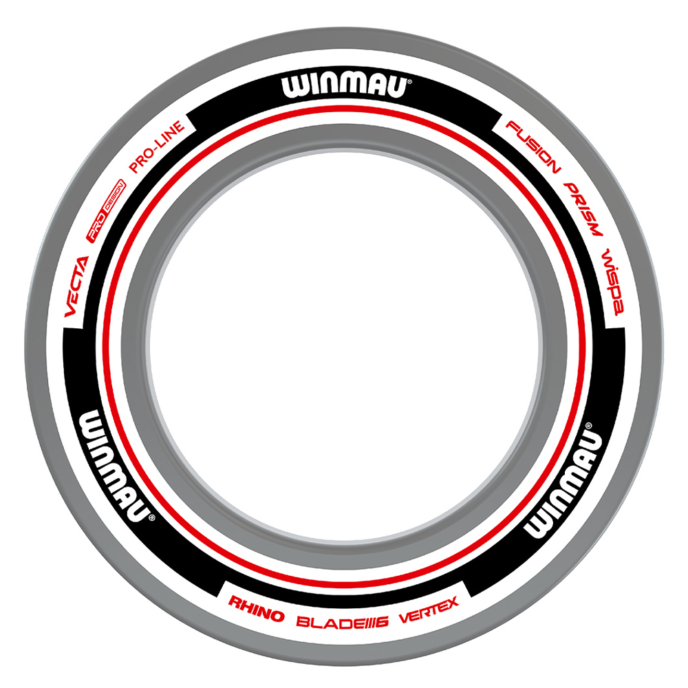 Catchring (Auffangring) - Winmau Advance white/red, 4453