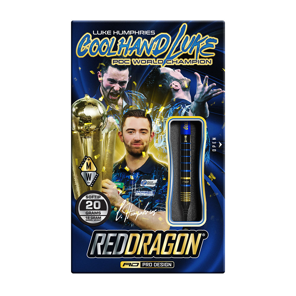 Softdart Red Dragon Luke Humphries TX4 Avenger, 20g