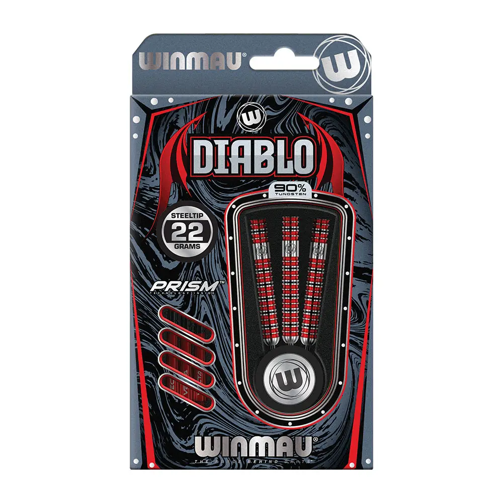 Steeldart Winmau Diablo 90% 1480