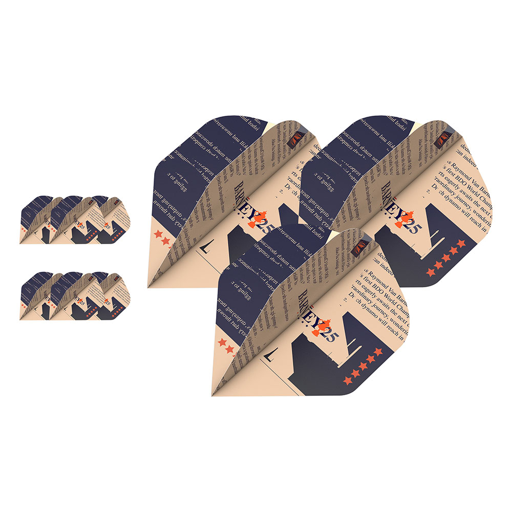 Fly Target Barney25 3x Set, Nr.2