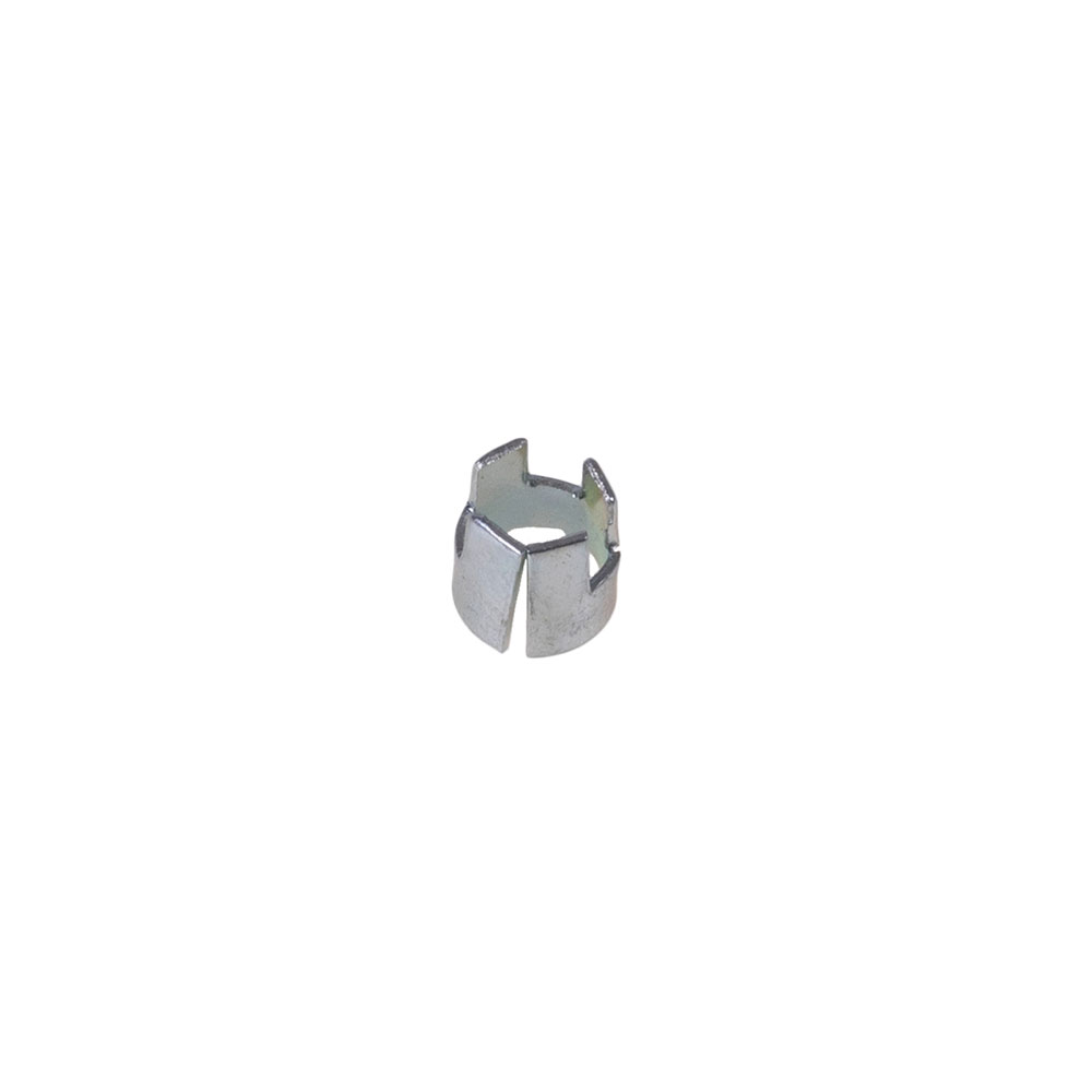 Couronne en aluminium argenté brillant pour tiges de fléchettes. Élément annulaire doté de six fentes réparties uniformément sur le dessus, qui assurent un maintien sûr des ailettes. Sert à protéger et à stabiliser la tige.