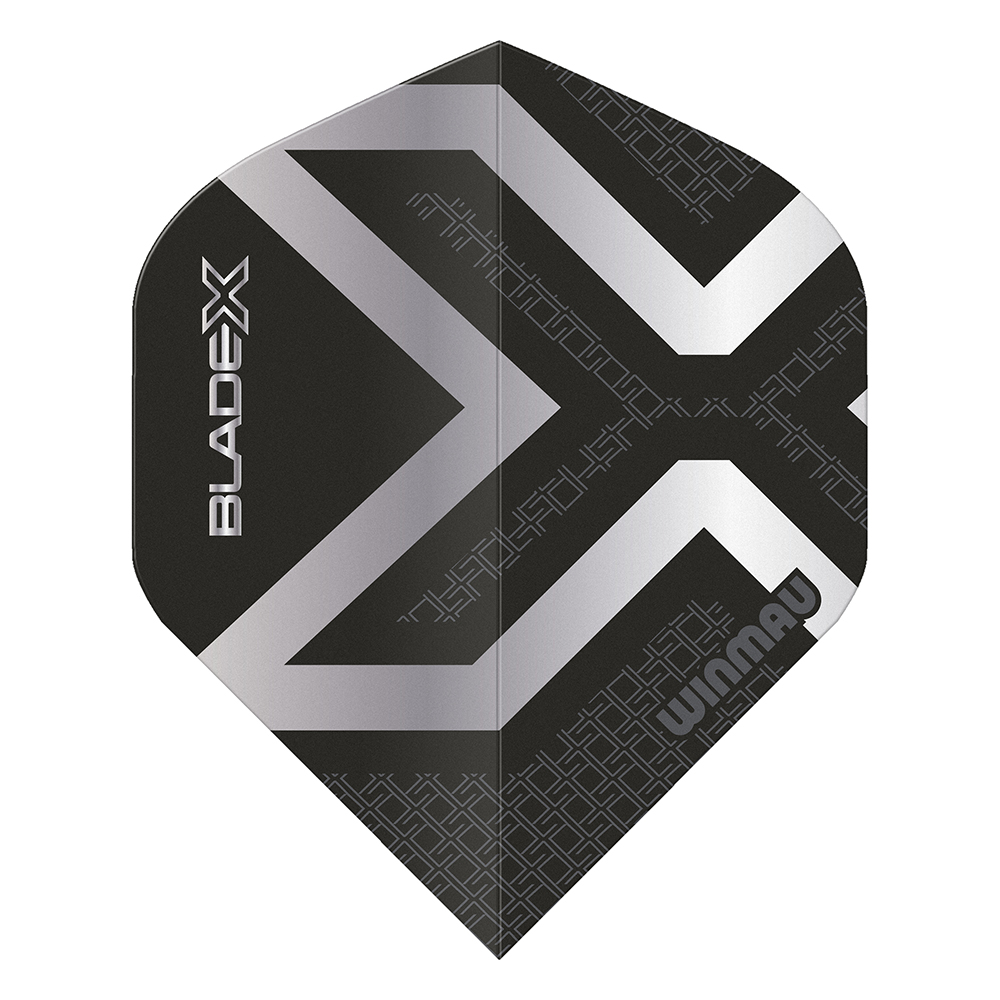 Fly Winmau Blade-X Prism Metallic Black/Silver, 6915-808