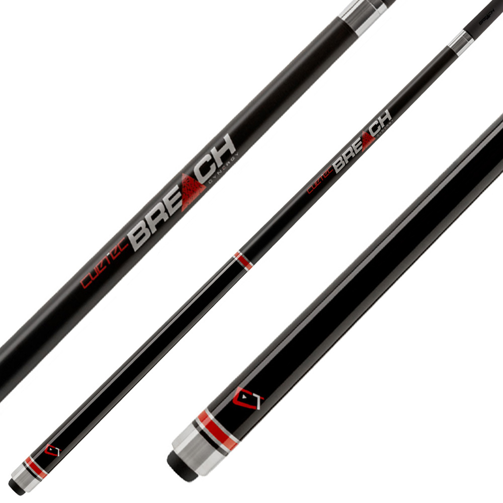 Break-Cue Cuetec "Breach" Cynergy CT-15K, Carbon Break, metallic-schwarz