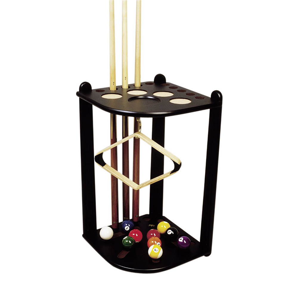 Cueständer Ecke 10 Cues, schwarz Cueständer Ecke 10 Cues, schwarz