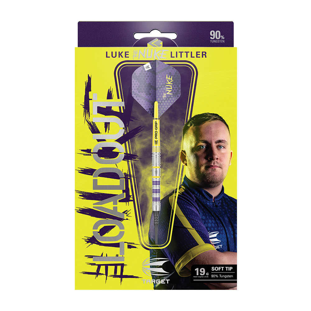 70184-107Pox6eJLWAMkVB Softdart Target Luke Littler Loadout SP, 19g