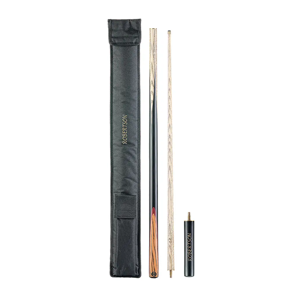 Snooker-Cue Robertson R-3 mit Tasche und Verlängerungen Snooker-Cue Robertson R-3 mit Tasche und Verlängerungen