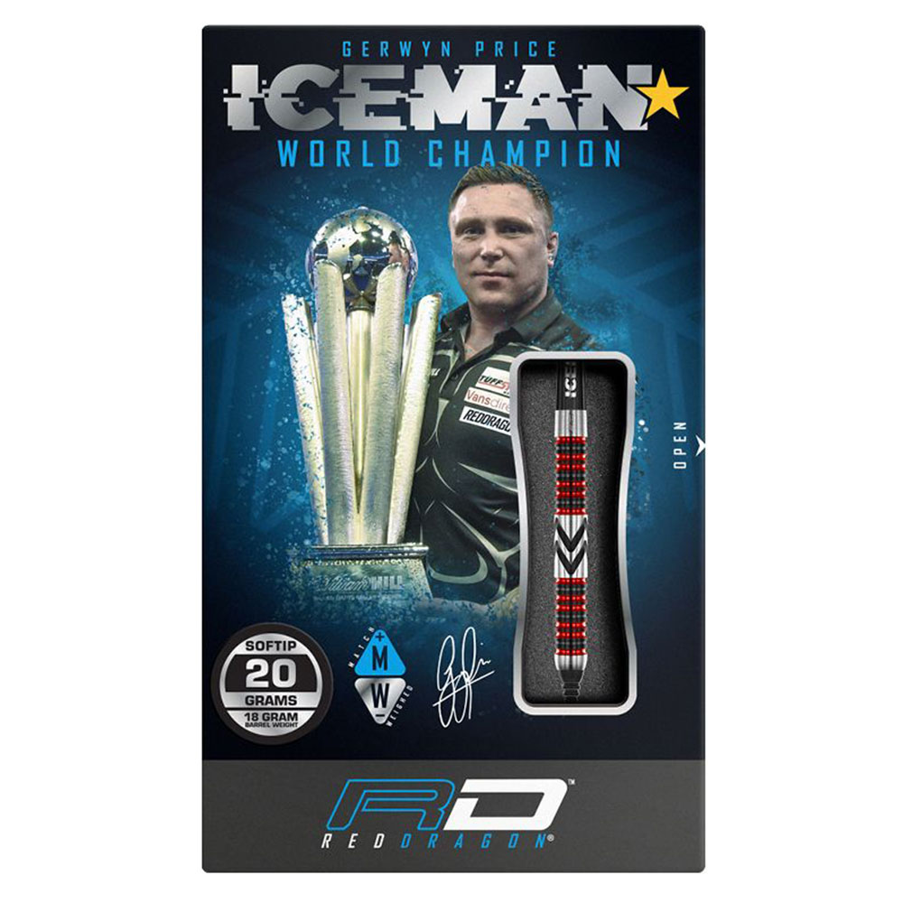 Softdart Red Dragon Gerwyn Price Firebird 20g