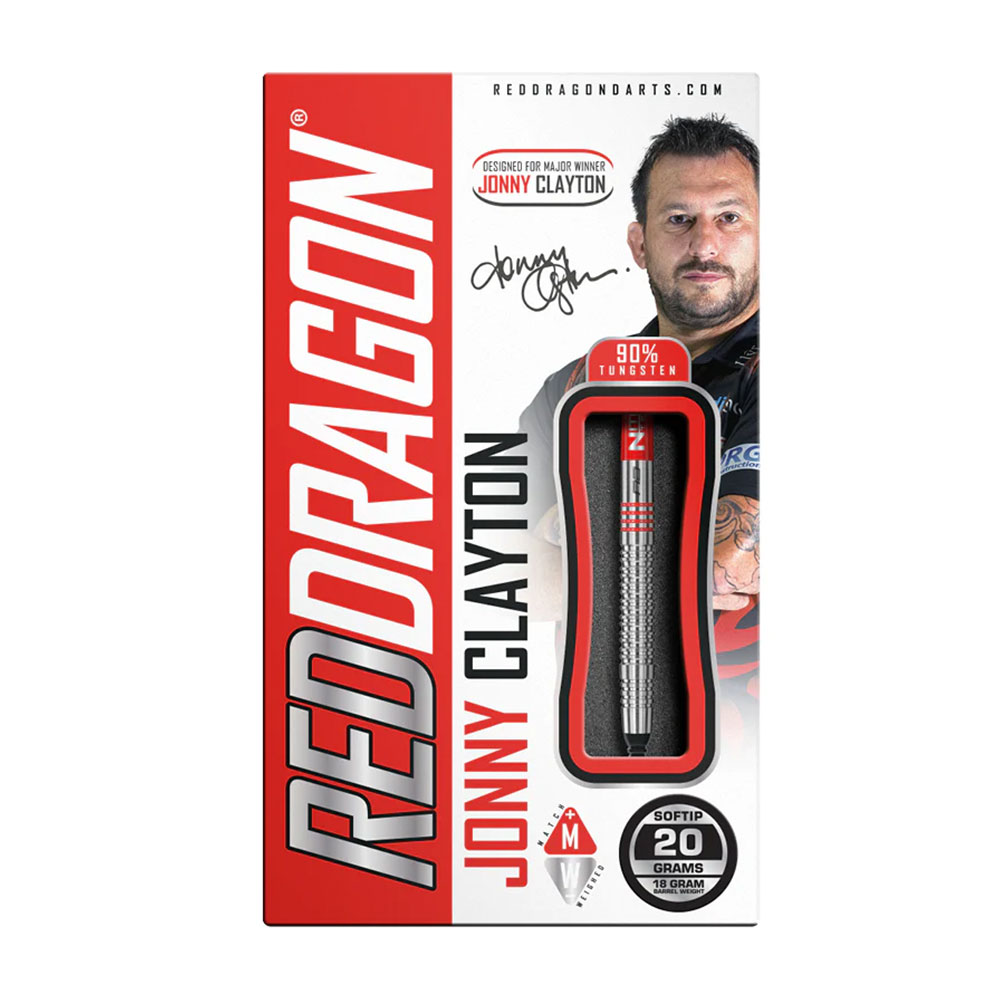 Softdart Red Dragon Jonny Clayton Original 2.0, 20g