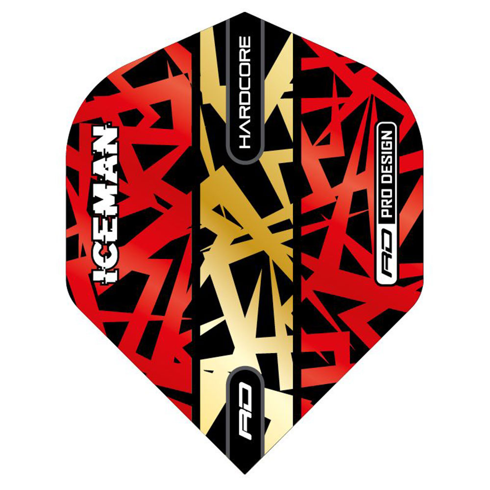 Fly Red Dragon Gerwyn Price RED/GOLD Hardcore Standard