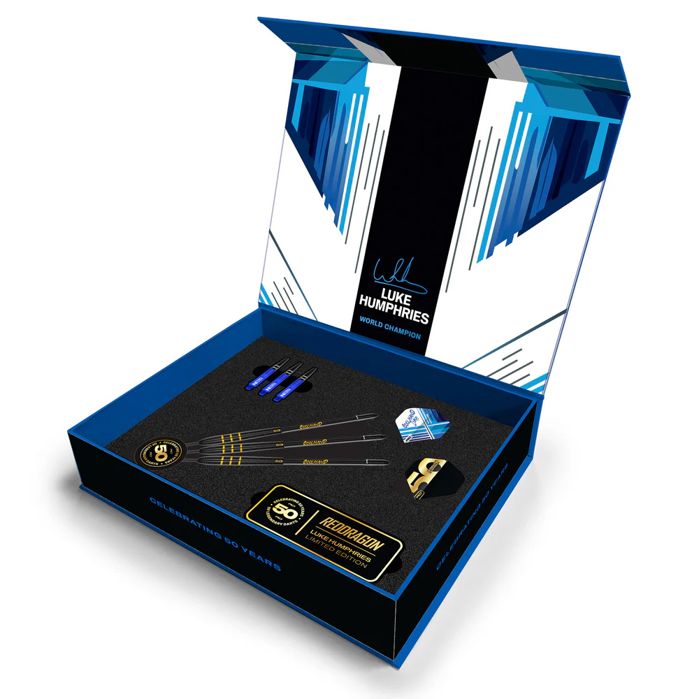 Steeldart Red Dragon 50 Years Limited Edition Luke Humphries, 22g