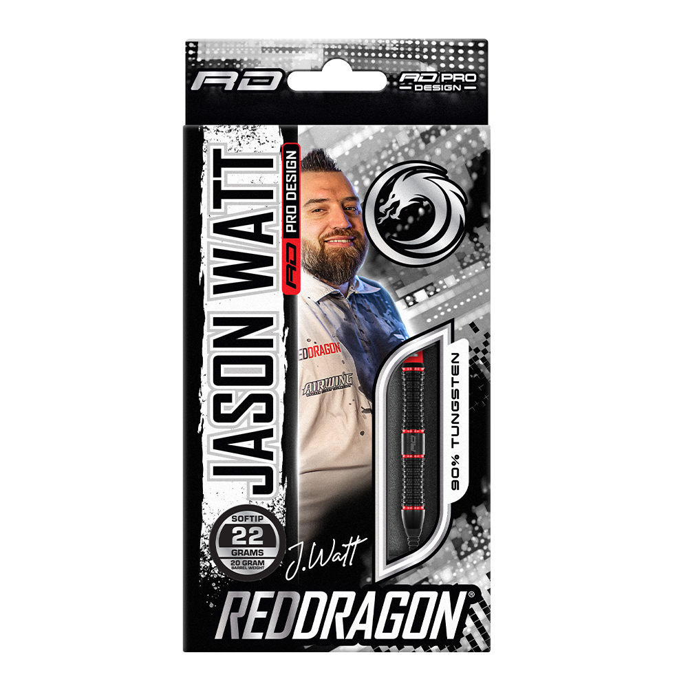 Softdart Red Dragon Jason Watt 90%, 22g