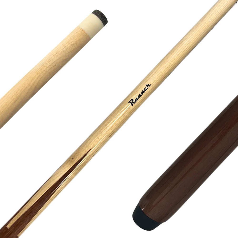 Cue einteilig Runner 145cm, 13mm Klebleder