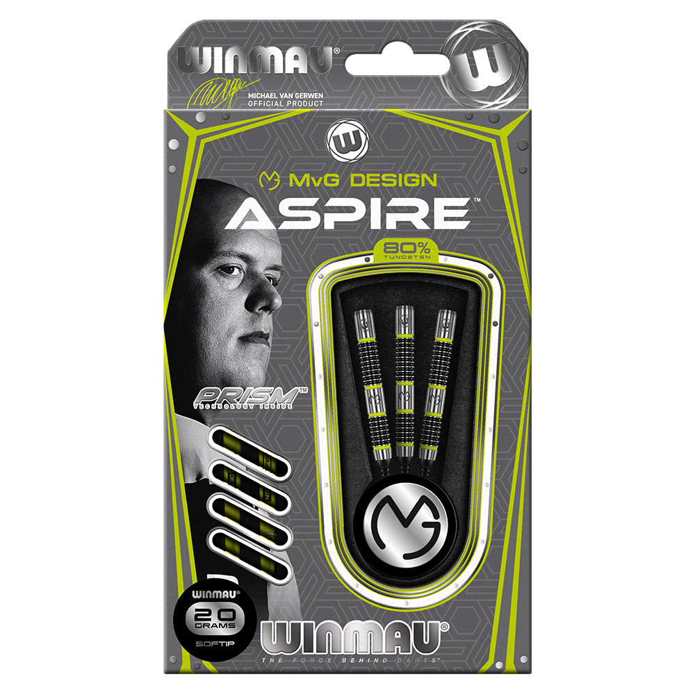 Softdart Winmau MvG Aspire 2433-20g