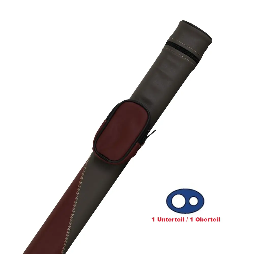 Köcher Thun 1/1, rot/grau