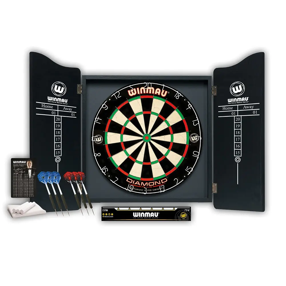 Dartboard/Cabinet-Set Winmau Professional inkl. Zubehör Dartboard/Cabinet-Set Winmau Professional inkl. Zubehör