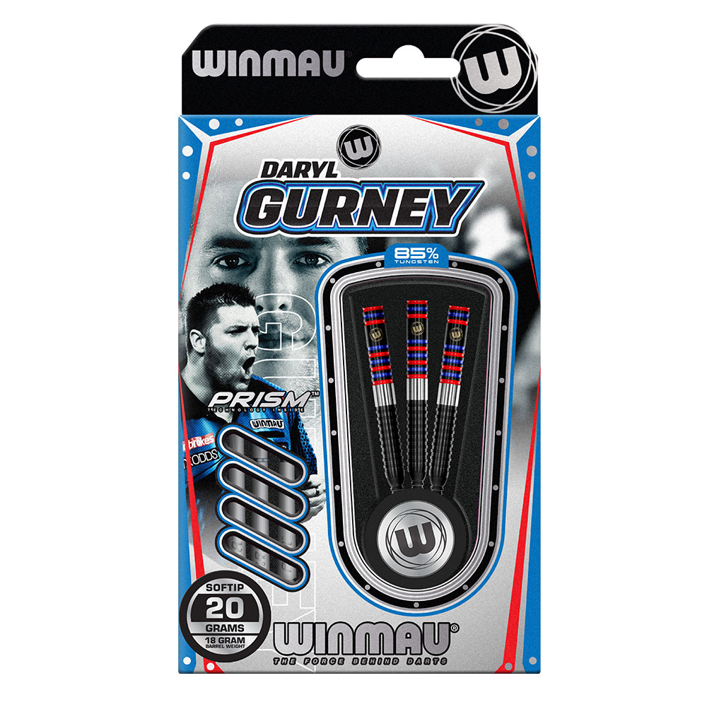 Softdart Winmau Daryl Gurney 85% 2470-20g