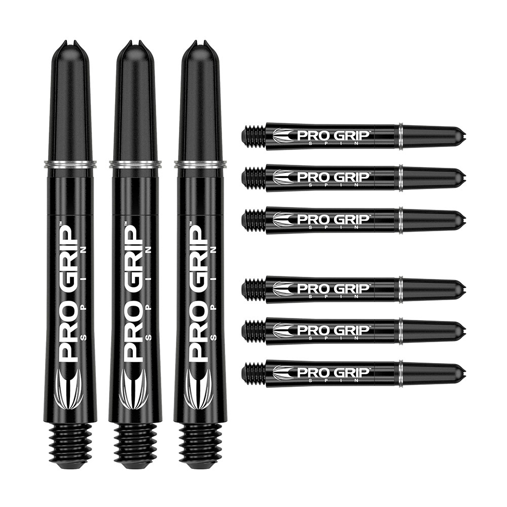 Shaft Target Pro Grip SPIN 3x Sets, schwarz, Short