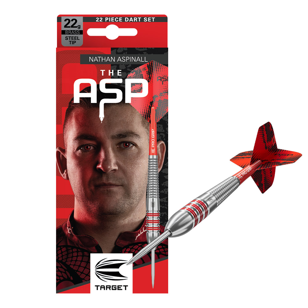 Steeldart Target Aspinall Brass, 22g Steeldart Target Aspinall Brass, 22g