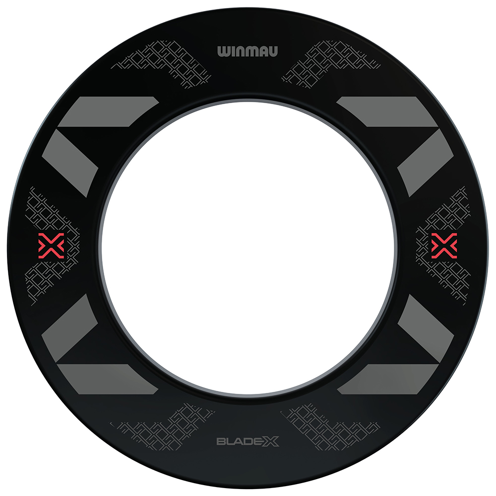 Catchring (Auffangring) - Winmau Blade-X Black/Red, 4466