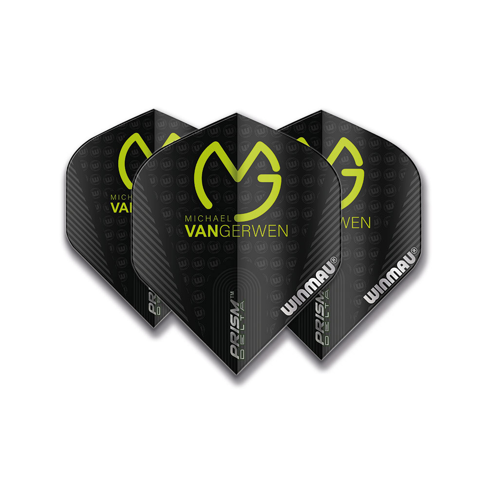 Fly Winmau Prism Delta MvG Extra Thick 6915-206 schwarz