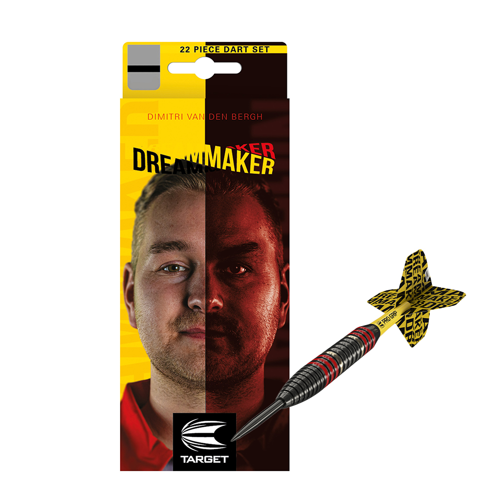 Steeldart Target Dimitri van den Bergh Brass, 22g