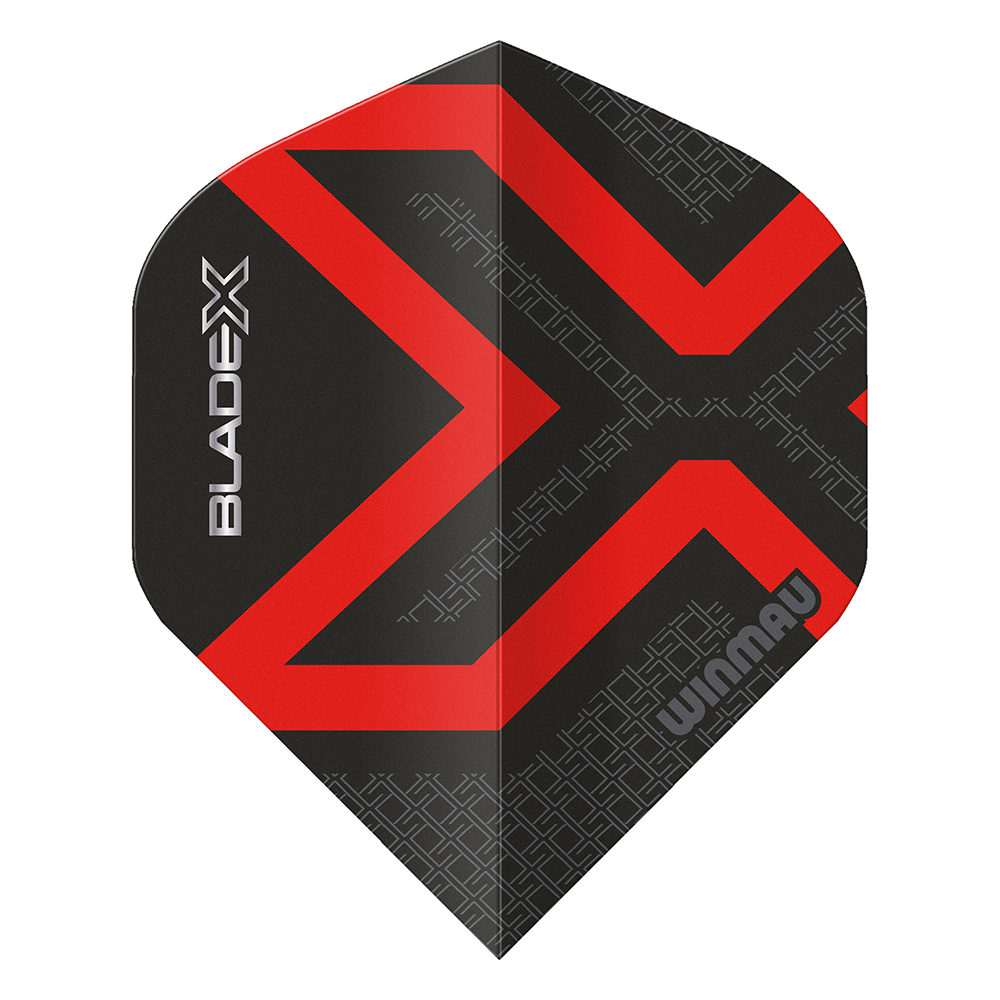 Fly Winmau Blade-X Prism Metallic Black/Red, 6915-809