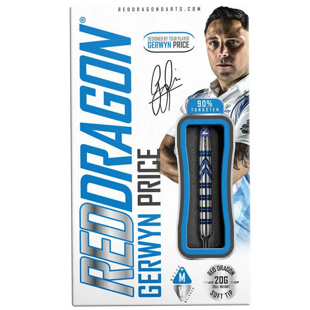 Softdarts Red Dragon Gerwyn Price 20g