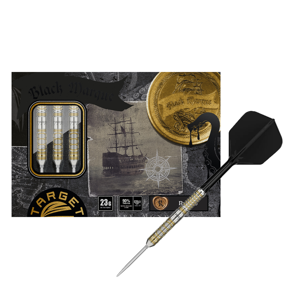 Steeldart Target Japan Black Marque Reyn Gen2 SP, 23g