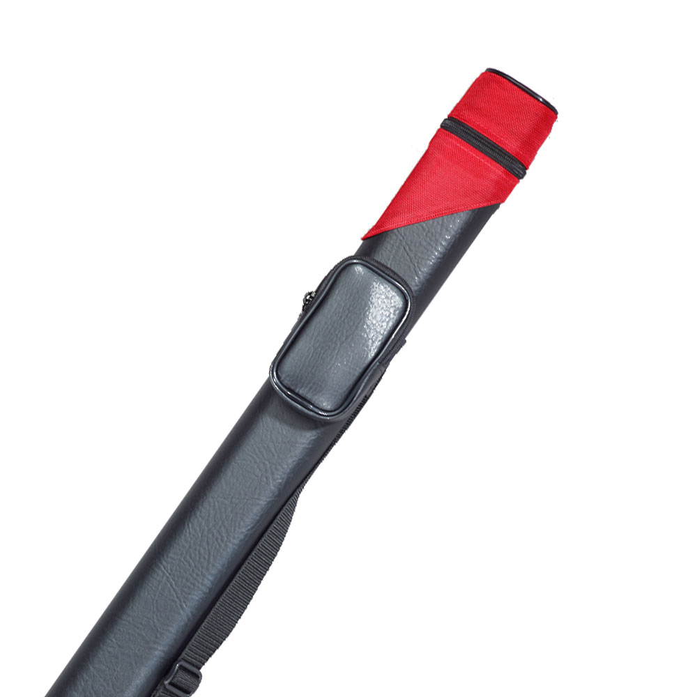 30780nhXYlqBqn2nFWR Köcher Billiard Oval 1/1 schwarz/rot