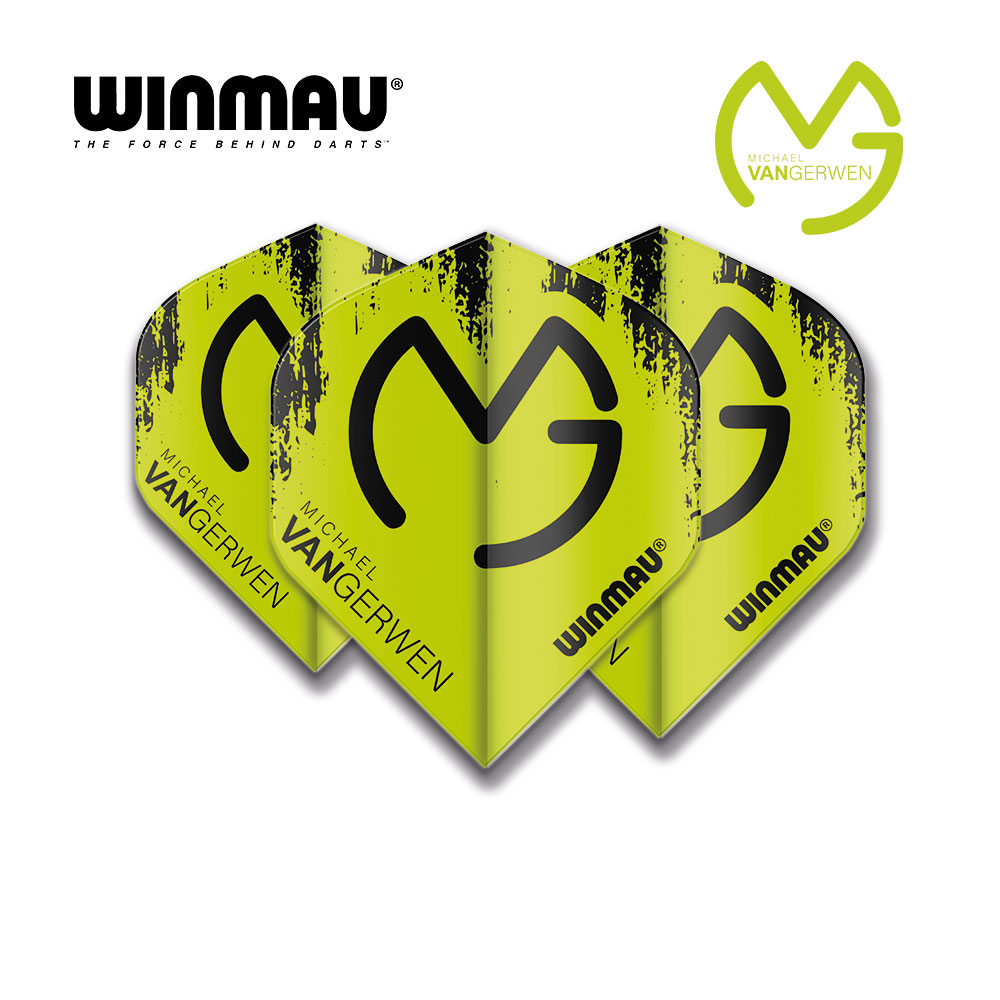 Fly Winmau Player Mega Standard MvG 6900-232 grün/schwarz