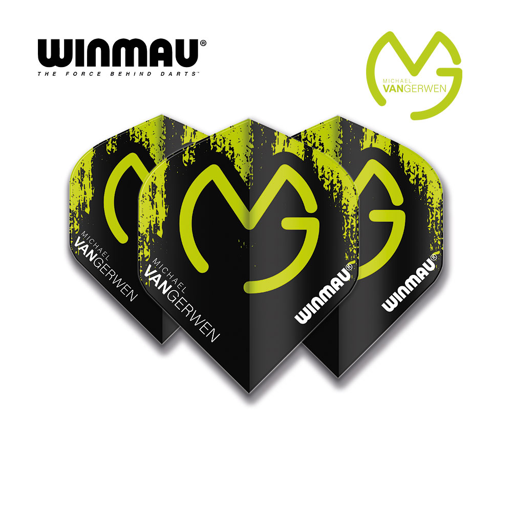 Fly Winmau Player Mega Standard MvG 6900-234 grün/schwarz