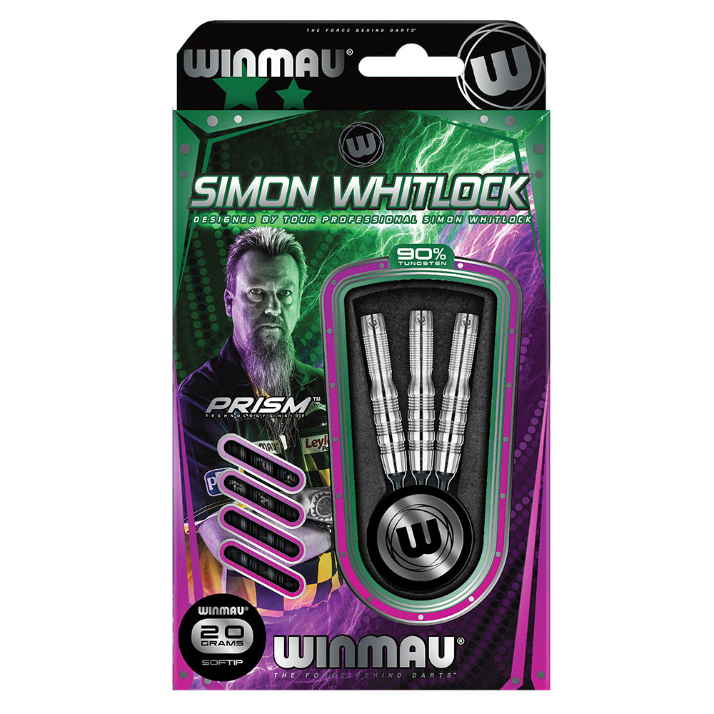 Softdart Winmau S.Whitlock silver colour 2097