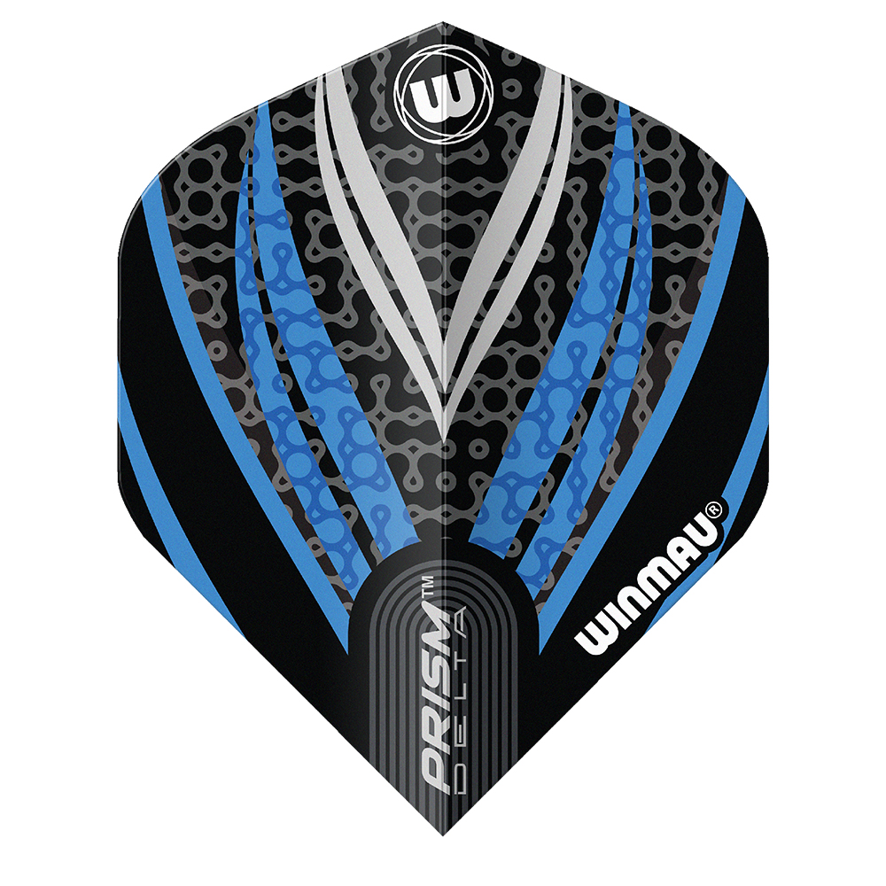 Fly Winmau Prism Black/White & Blue 6915-289