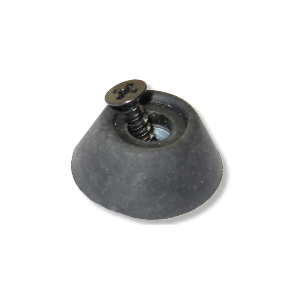 Gummifuss für einteiligen Cue ECO inkl. Schraube