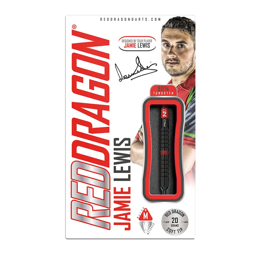 Softdart Red Dragon Jamie Lewis SE 20g