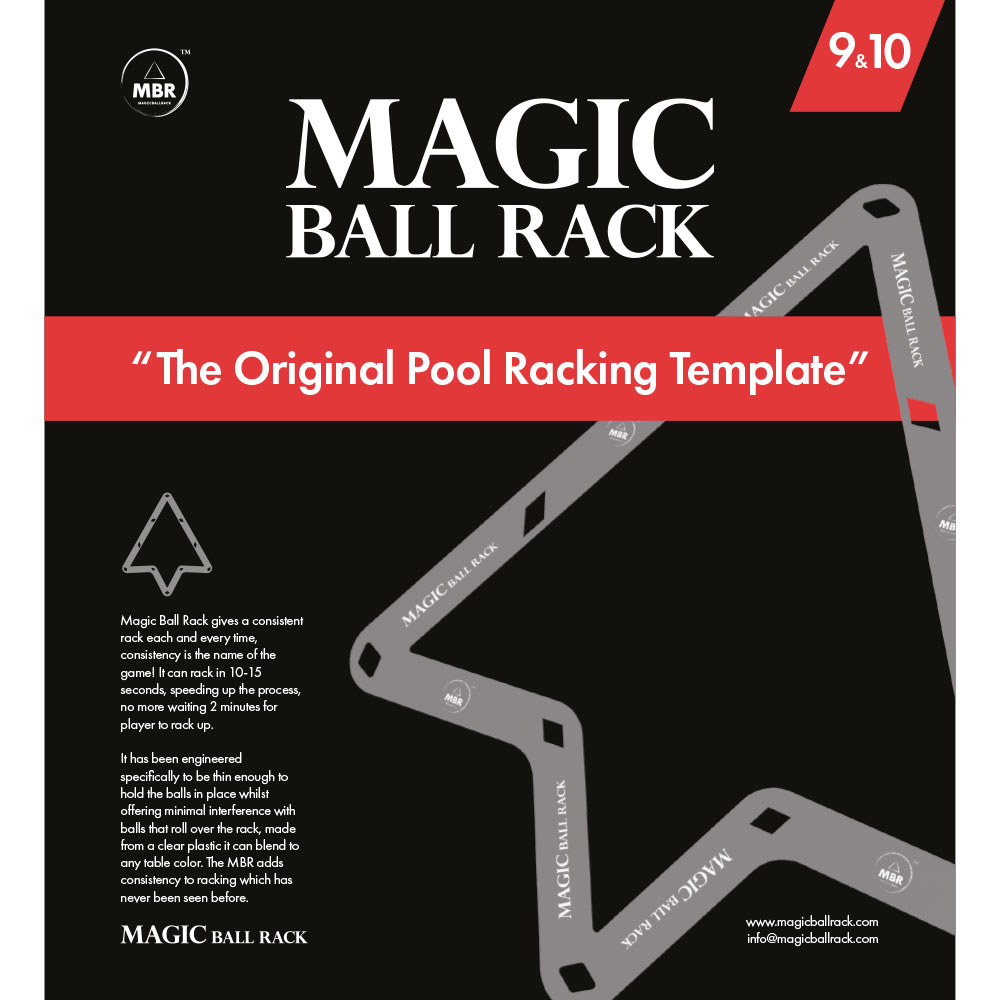 Magic Rack Pro 9/10-Ball, GREY